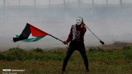 یوم الارض کے موقع پر فلسطین کی جد و جہد ۔ ویڈیو + تصاویر