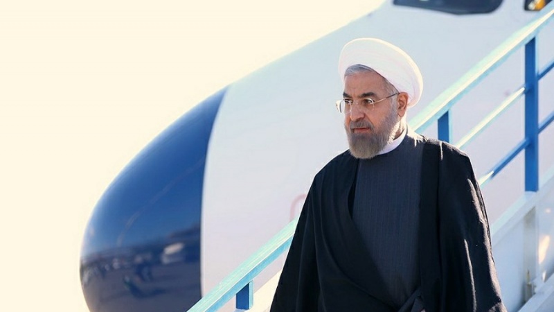 İran prezidenti Bağdada daxil oldu