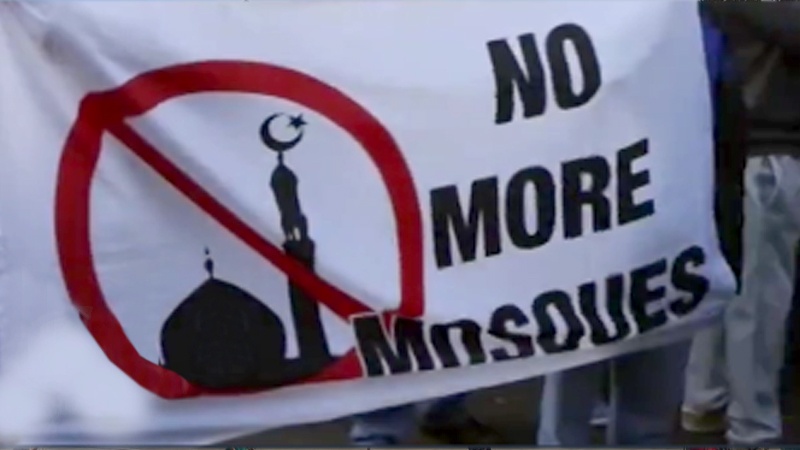 Londonda anti-islam siyasətə qarşı etiraz