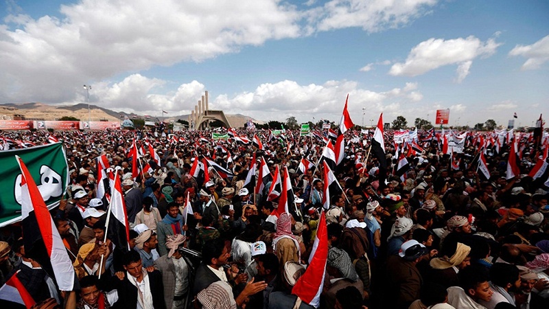 یمنی عوام کے مظاہرے