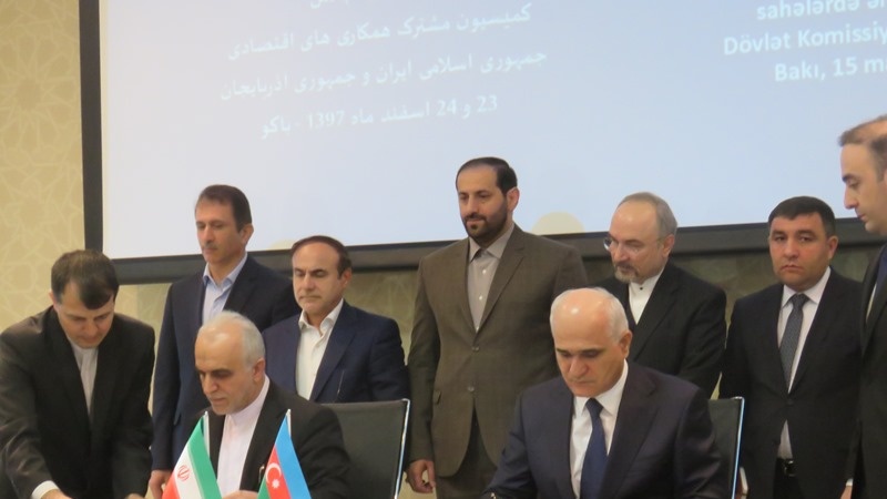 İran ilə Azərbaycan Respublikası arasında üç əməkdaşlıq sənədi imzalanıb