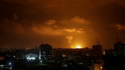 İsrail qırıcıları Qəzzədə müqavimətin bazasını vurdu