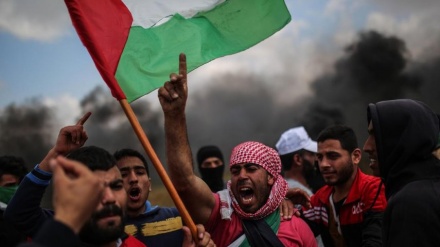 میدان میں ڈٹے ہیں فلسطینی ۔ ویڈیو