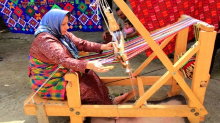 هونەری مێژوویی مەوج چنین له ئێران