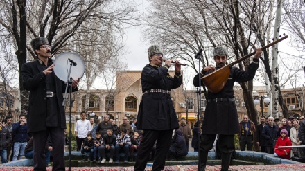 جێژنی نەورۆز له بازاری شاری تەورێز