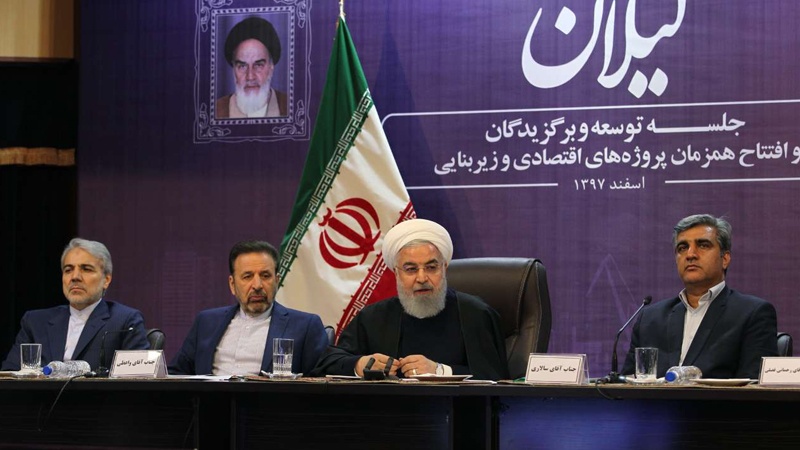 ایرانی عوام کے خلاف امریکی اقدامات غیر انسانی ہیں: صدر روحانی