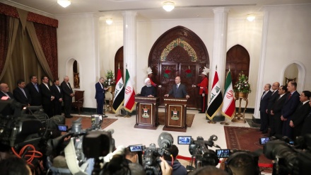 ایران و عراق کے صدور کی ملاقات اور مشترکہ پریس کانفرنس