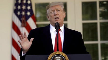 Tramp öz dövlətinin fəaliyyəti haqdakı iddiasını təkrar edib