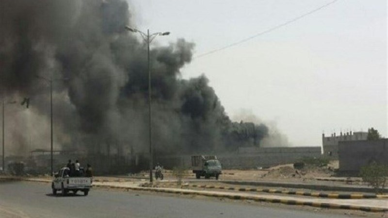 الحدیدہ کے رہائشی علاقوں پر سعودی فوجی اتحاد کی گولہ باری 