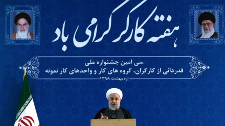 ڕۆحانی: پێشگری بە هەناردەی نەوتی ئێران بڕیاری هەڵەی ئەمریکاییەکانە