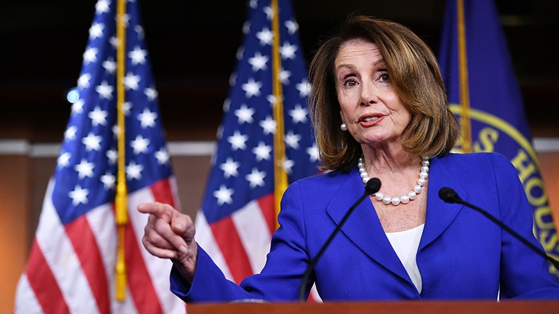 Pelosi Trampın sözlərinə etiraz edib