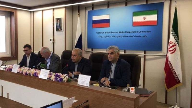ایران و روس کے درمیان ذرائع ابلاغ کے شعبے میں تعاون کی توسیع پر تاکید