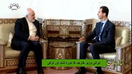 ایرانی وزیر خارجہ کا دورہ شام اور ترکی