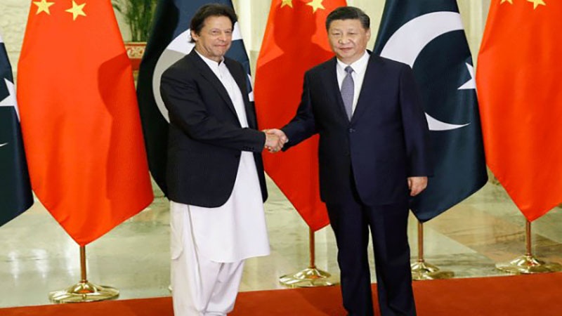 پاکستان کے وزیراعظم کی چین کے صدراورنائب صدر سے ملاقات
