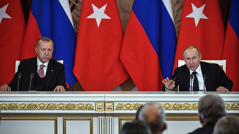 شام کے بحران کے حل کے لئے مشترکہ کوششوں پر پوتین کی تاکید