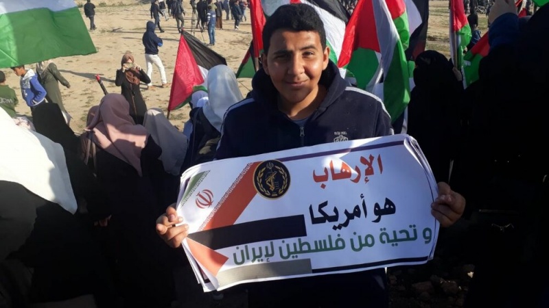 فلسطین سپاہ پاسداران کا حامی ۔ تصاویر