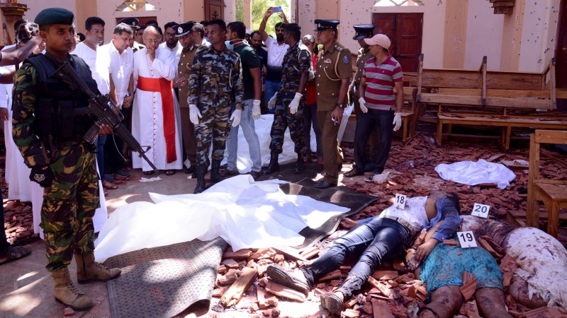 سری لنکا دھماکے: 300 ہلاک 500 زخمی