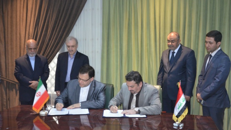 ایران اور عراق کے درمیان صحت کے شعبے میں تعاون کی یادداشت پر دستخط 