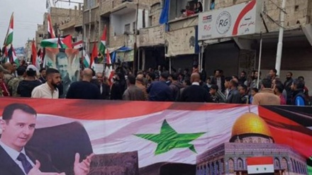 Suriya xalqının Trampın qərarına etirazları davam edir