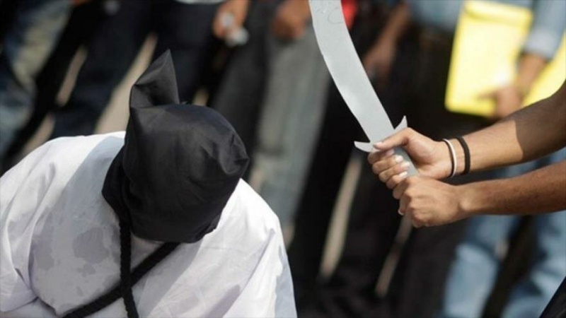 سعودی عرب میں 37 بے گناہوں کے سر قلم کئے جانے کے خلاف مظاہرہ