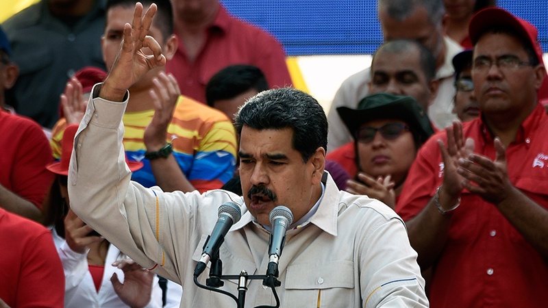 امریکی پابندیاں غیر قانونی ہیں،وینیز ویلا کے صدر مادورو