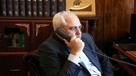 مختلف ممالک کے حکام کے ساتھ ایران کے وزیر خارجہ کا صلاح و مشورہ جاری 