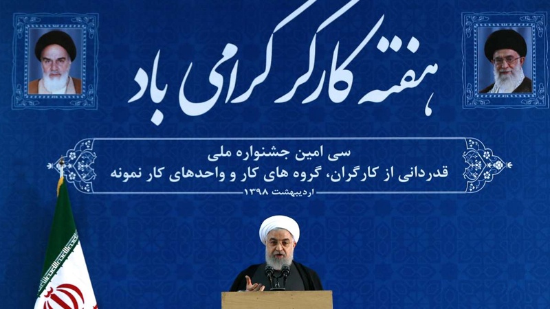Ruhani: İran neftinin ixracatına maneçilik amerikalıların yanlış qərarıdır