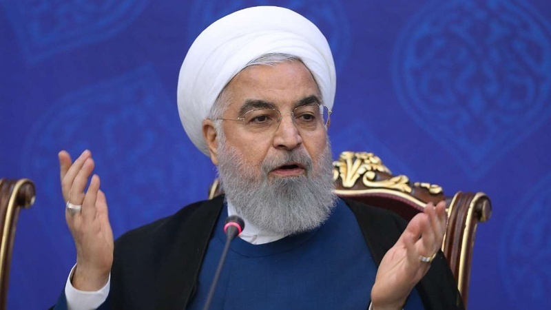 ایران کے عوام امریکہ کو شکست فاش دیں گے، صدر روحانی  