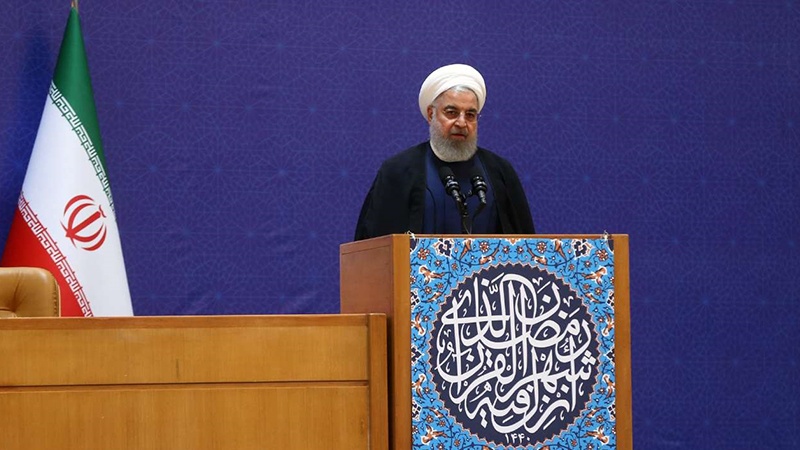 Ruhani: İran xalqı düşmənləri peşman edəcək
