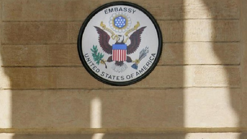 بغداد میں امریکی سفارتخانہ کے قریب راکٹوں سے حملہ