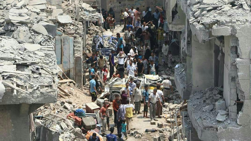 ایران نے کی صنعا پر سعودی جارحیت کی شدید مذمت