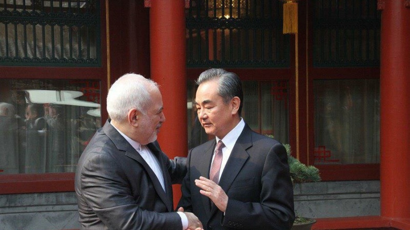ایرانی وزیر خارجہ کی اپنے چینی ہم منصب سے ملاقات 