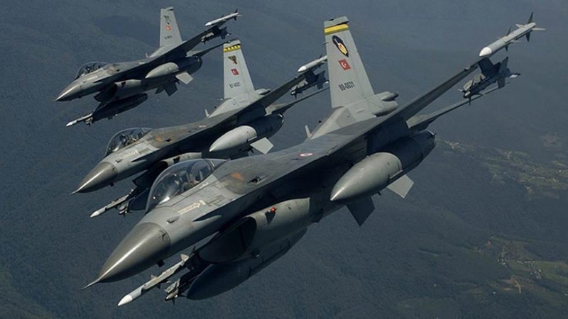 Türkiyə ordusunun PKK-nın mövqelərinə qarşı hava hücumu davam edir 