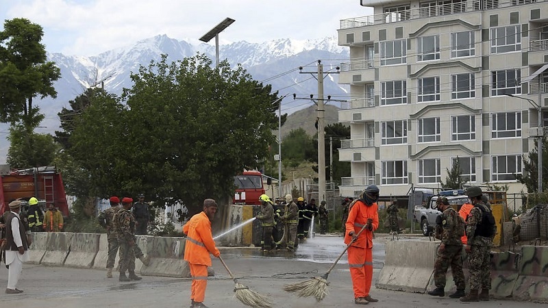 کابل میں خودکش دھماکے کی ذمہ داری داعش نے قبول کی