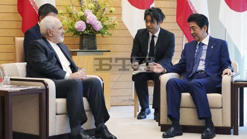 ایران کے وزیر خارجہ کی ٹوکیو میں جاپانی وزیر اعظم سے ملاقات  