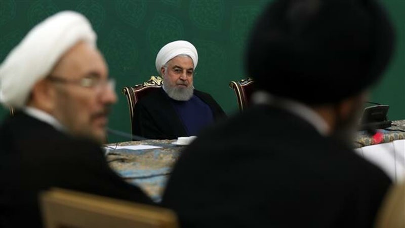 ایرانی عوام اور حکام، امریکی پابندیوں کے خلاف ایک پیج پر: حسن روحانی