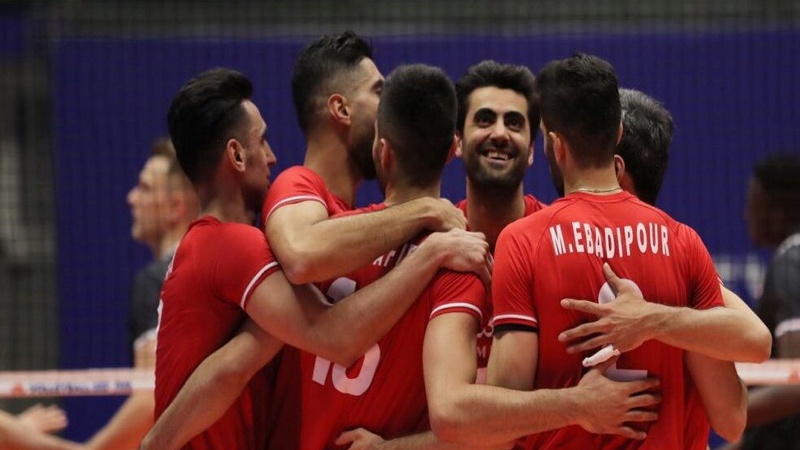 سەرکەوتنی بەهێزی یاریزانانی بالەی ئێران لە بەرامبەر روسیادا