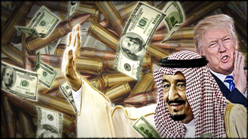 ایران ایک بہانہ ، امریکی ہتھیاروں کیلئے سعودی اچھی منڈی