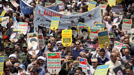 Pêgirîya gelê Îranê ser piştgirîya ji armanca Filistînê û Bereya Berxwedanê