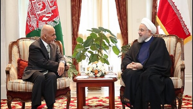 خطے میں ایران کی اہم پوزیشن پر افغان صدر کی تاکید