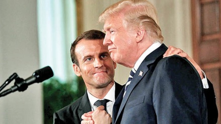 داخوازیی مەکرۆن لە ترەمپ بۆ دانوستانی تازە لە بارەی بەرنامەی ناڤۆکیی ئێرانەوە