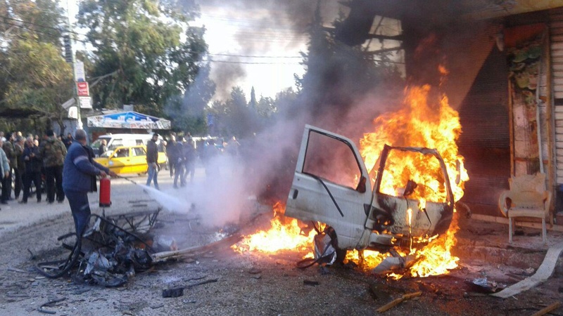 شام میں کار بم دھماکہ 30 افراد جاں بحق و زخمی