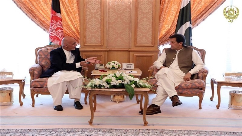 افغان صدر کی وزیراعظم پاکستان سے ملاقات