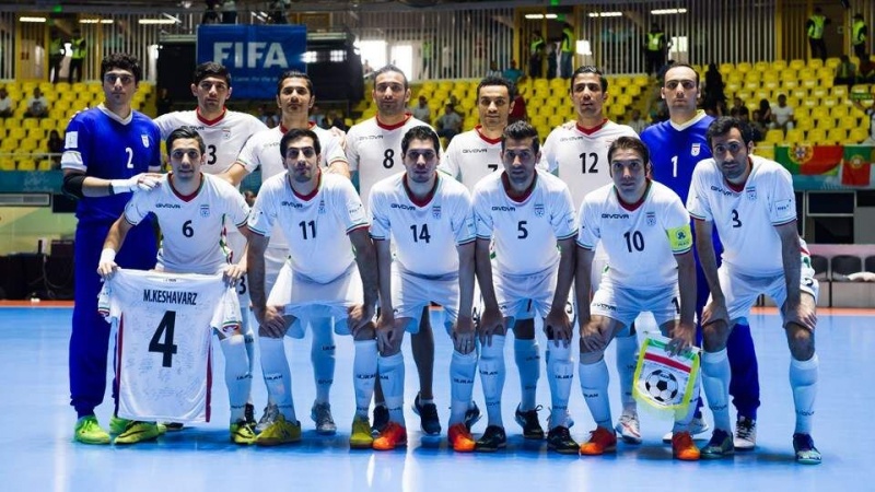 ایرانی فٹسال ٹیم ایشیائی چمپین