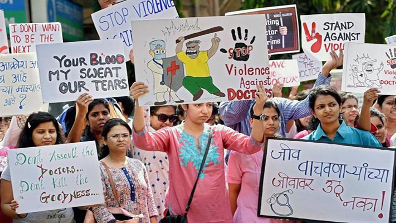 ہندوستان: ڈاکٹروں کا احتجاج جاری مریضوں کو پریشانی