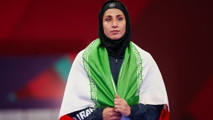 خانمە کاراتە کای ئێران مەدالیای برۆنزی لیگی وانی چینی بردەوە