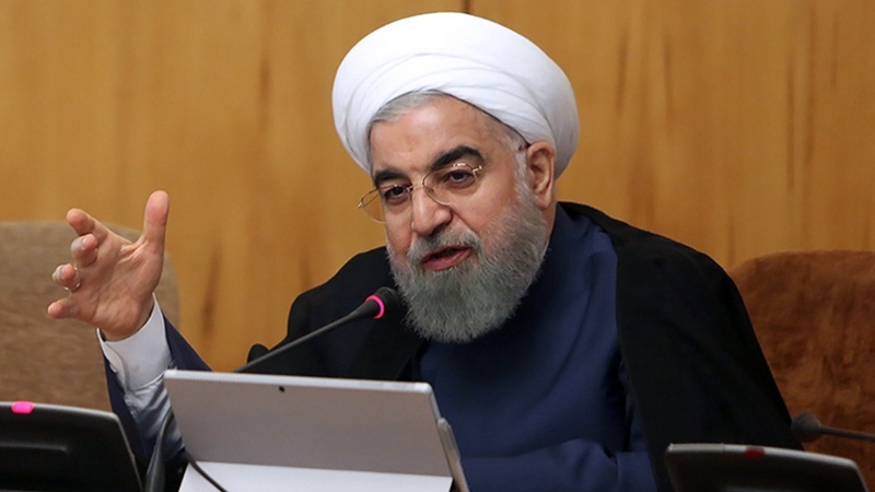 Ruhani: Amerikanın İran xalqına maksimum təzyiq planı məğlubiyyətə uğradı