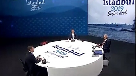 Dîbêyta televîziyonî ya berbijarên hilbijartinên şaredariya Stembolê