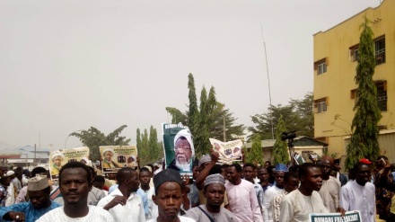 آیت اللہ شیخ زکزکی کی حمایت میں نائیجیریا کے مختلف علاقوں میں مظاہرے