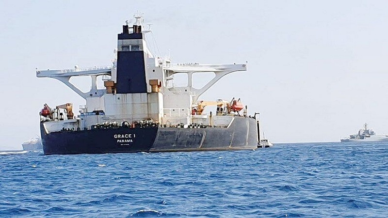 ایرانی تیل بردار بحری جہاز کا ناخدا گرفتار
